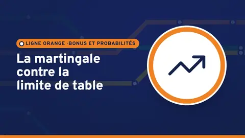 La martingale à la roulette : pourquoi la limite de table finit toujours par la casser